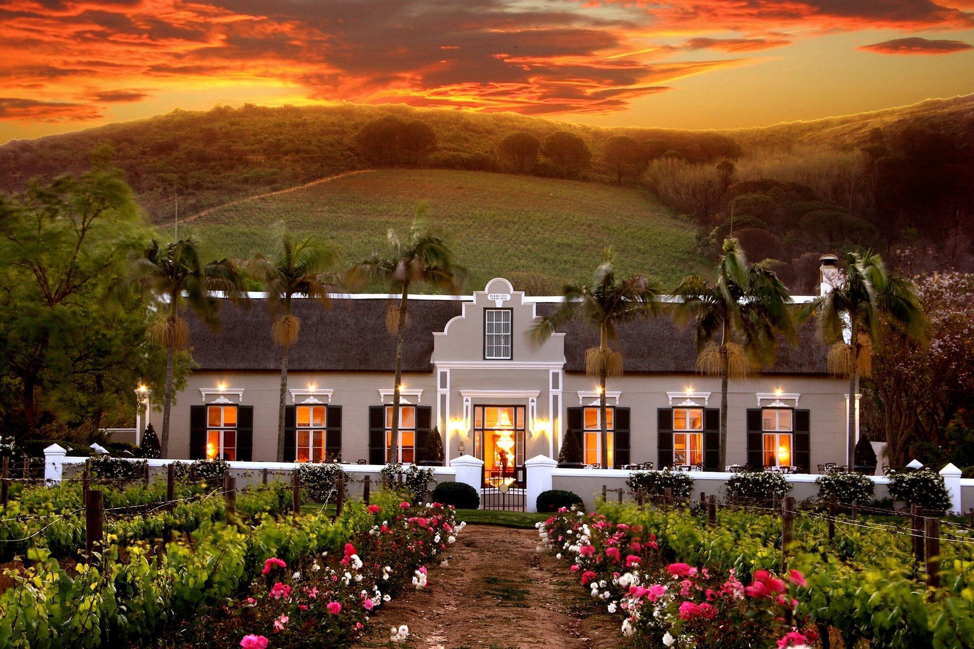 Grande Roche Hotel Paarl Bagian luar foto